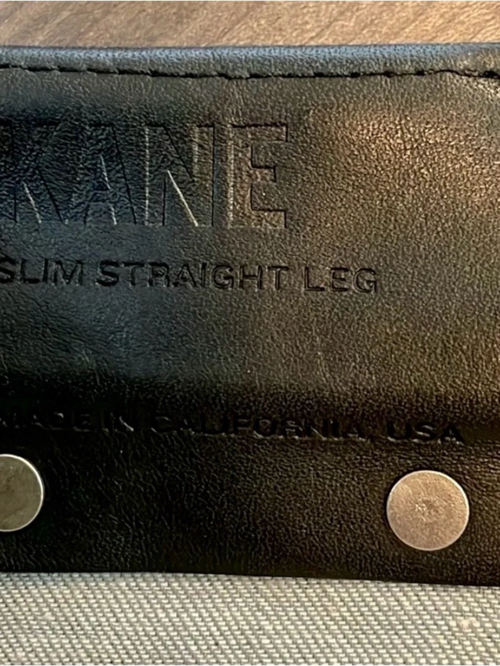 J Brand Kane Men's Green Slim Straight Jeans